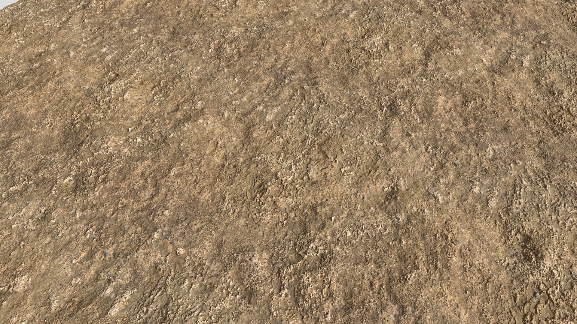 Rough Rocky Terrain PBR 3 Texture_7