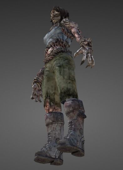 Lambent Girl Low-poly 3D model_6