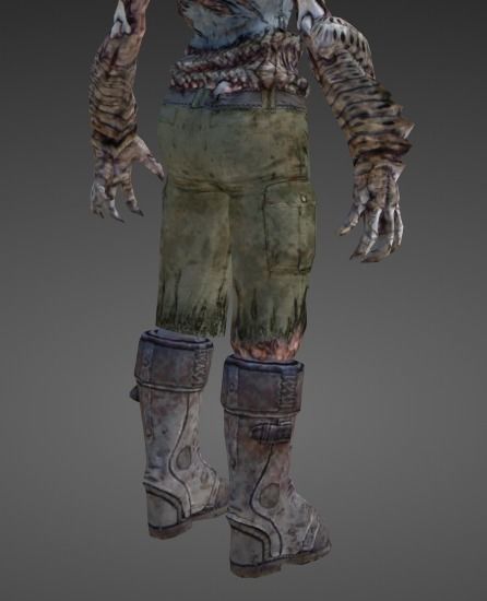 Lambent Girl Low-poly 3D model_4