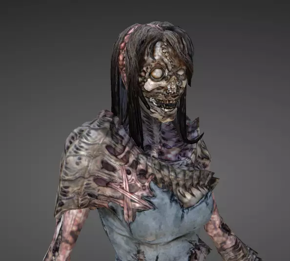 Lambent Girl Low-poly 3D model_0