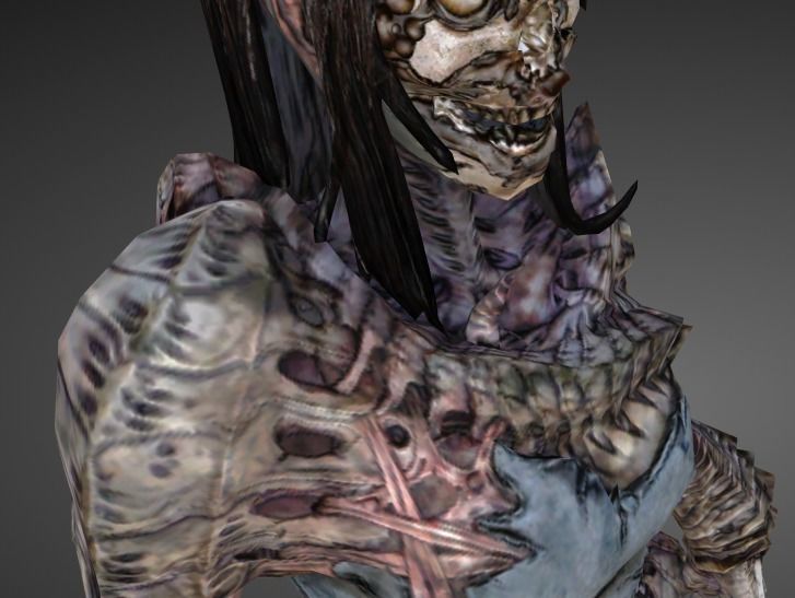 Lambent Girl Low-poly 3D model_2