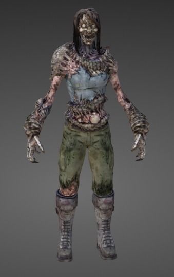 Lambent Girl Low-poly 3D model_1