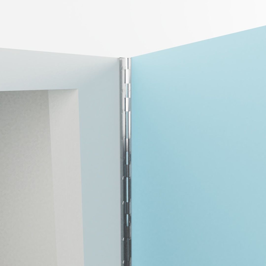 Vintage Kitchen Wall Cabinet 3D model_2