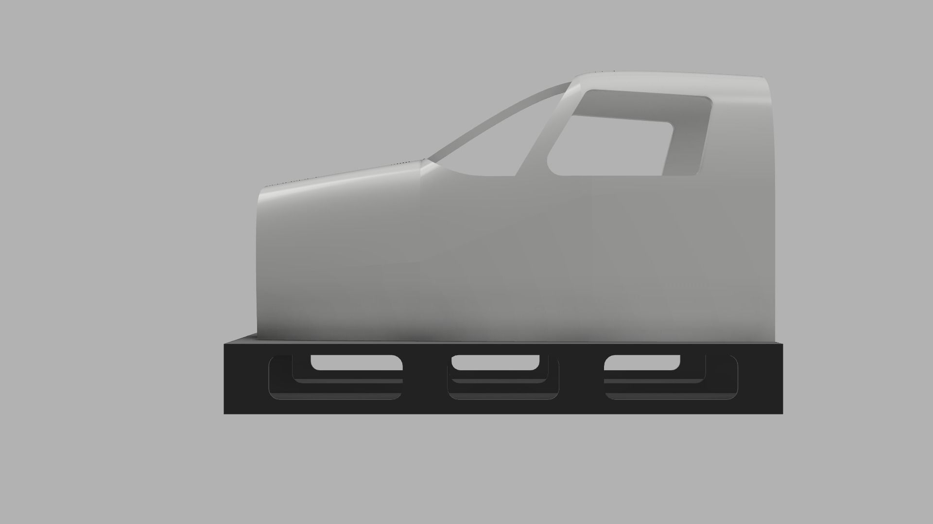 Piper Seneca Flight Simulator Cockpit shell 3D print model_6