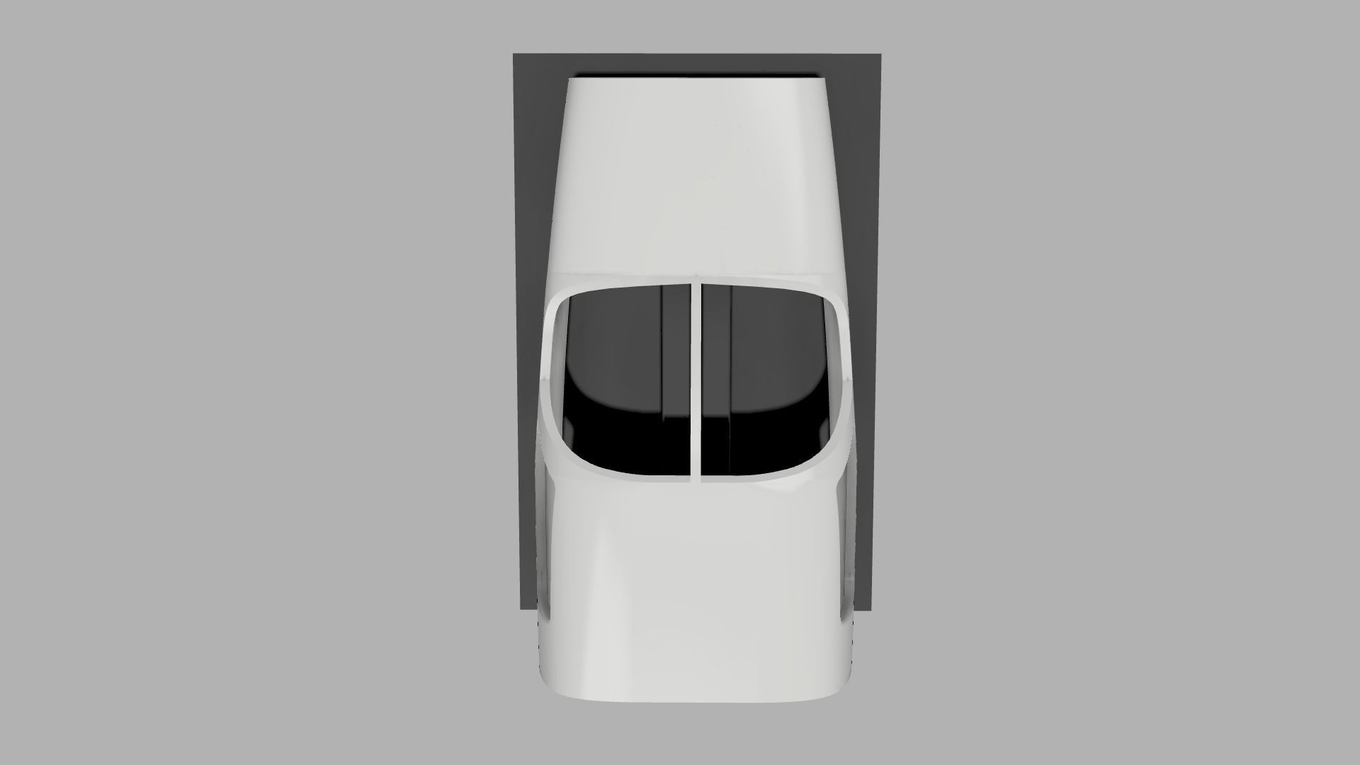 Piper Seneca Flight Simulator Cockpit shell 3D print model_8