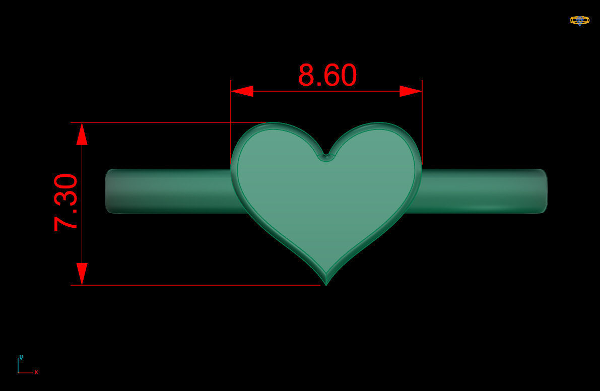 Ring 96 3D print model_7