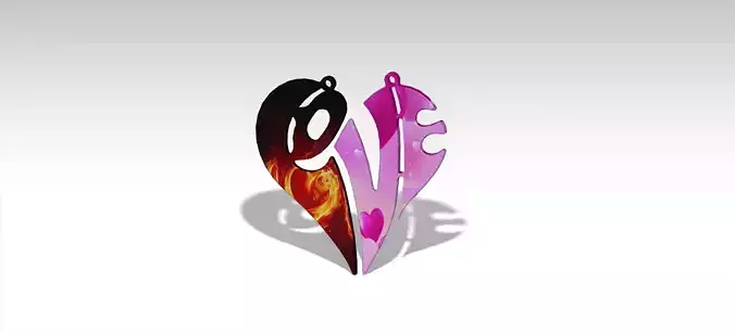 love gifts for couple -2 model 3D print model