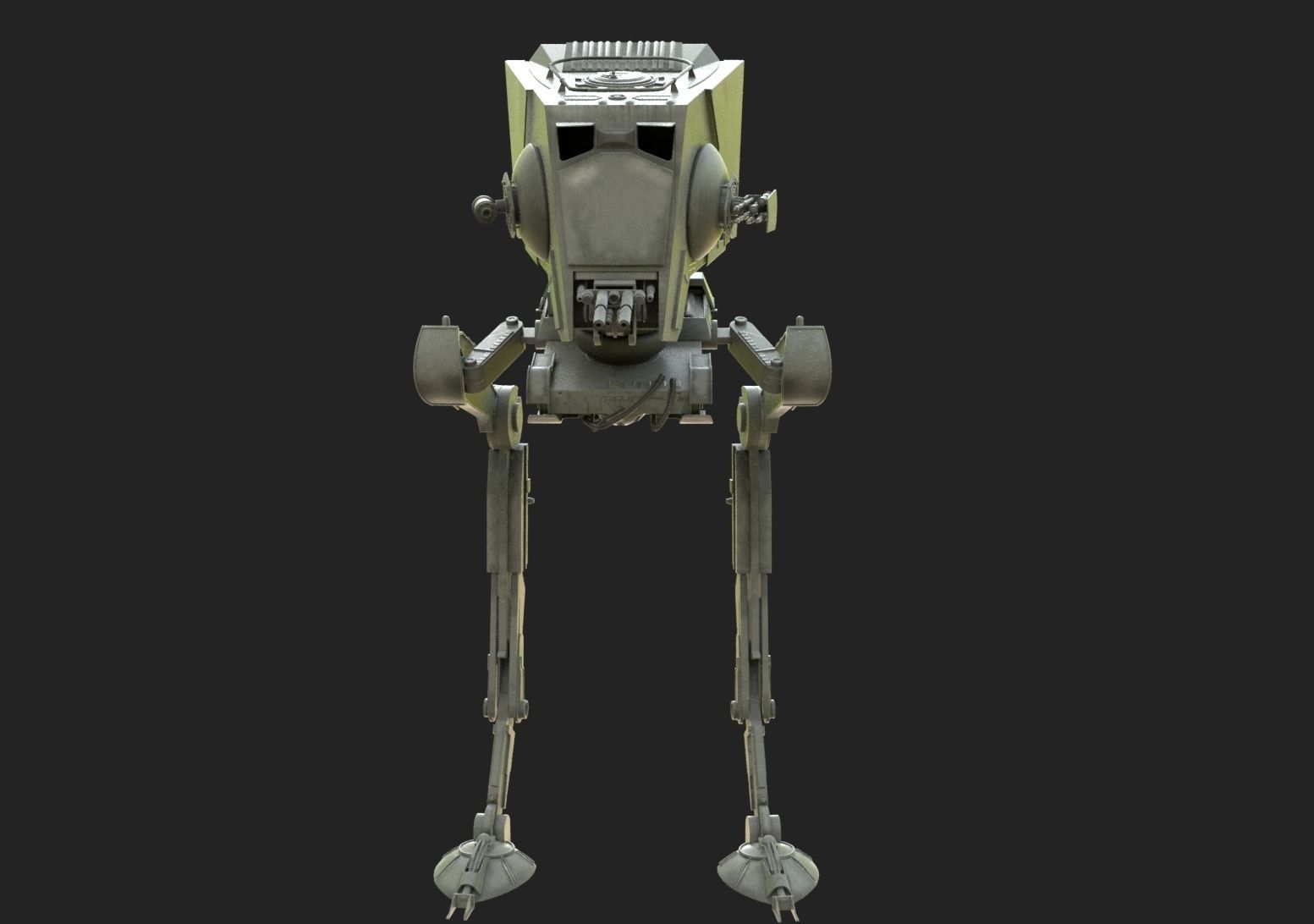 AT ST Scout Walker 3D model_4