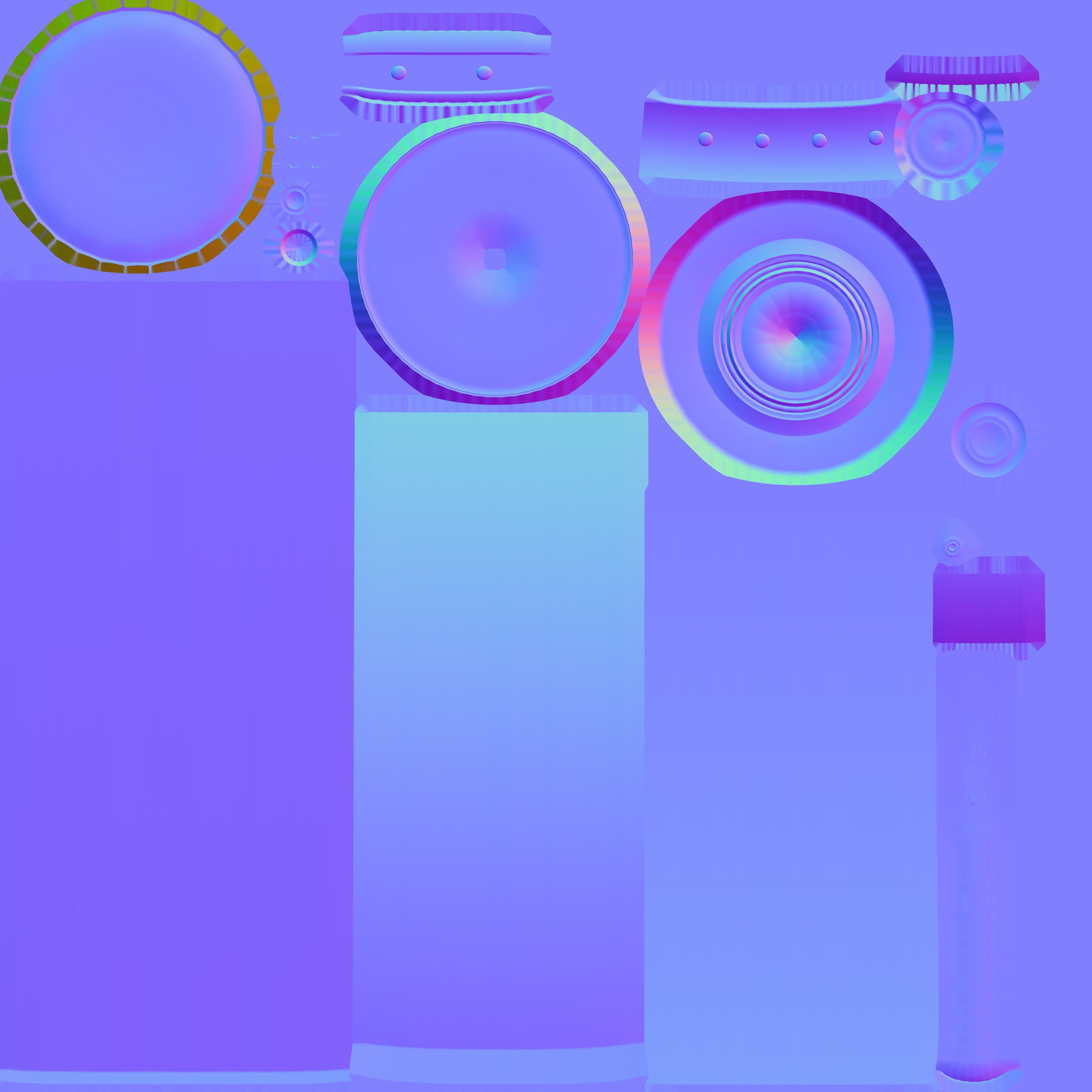 Street Light -7- Basic Version -1 Lamp- Low-poly 3D model_101