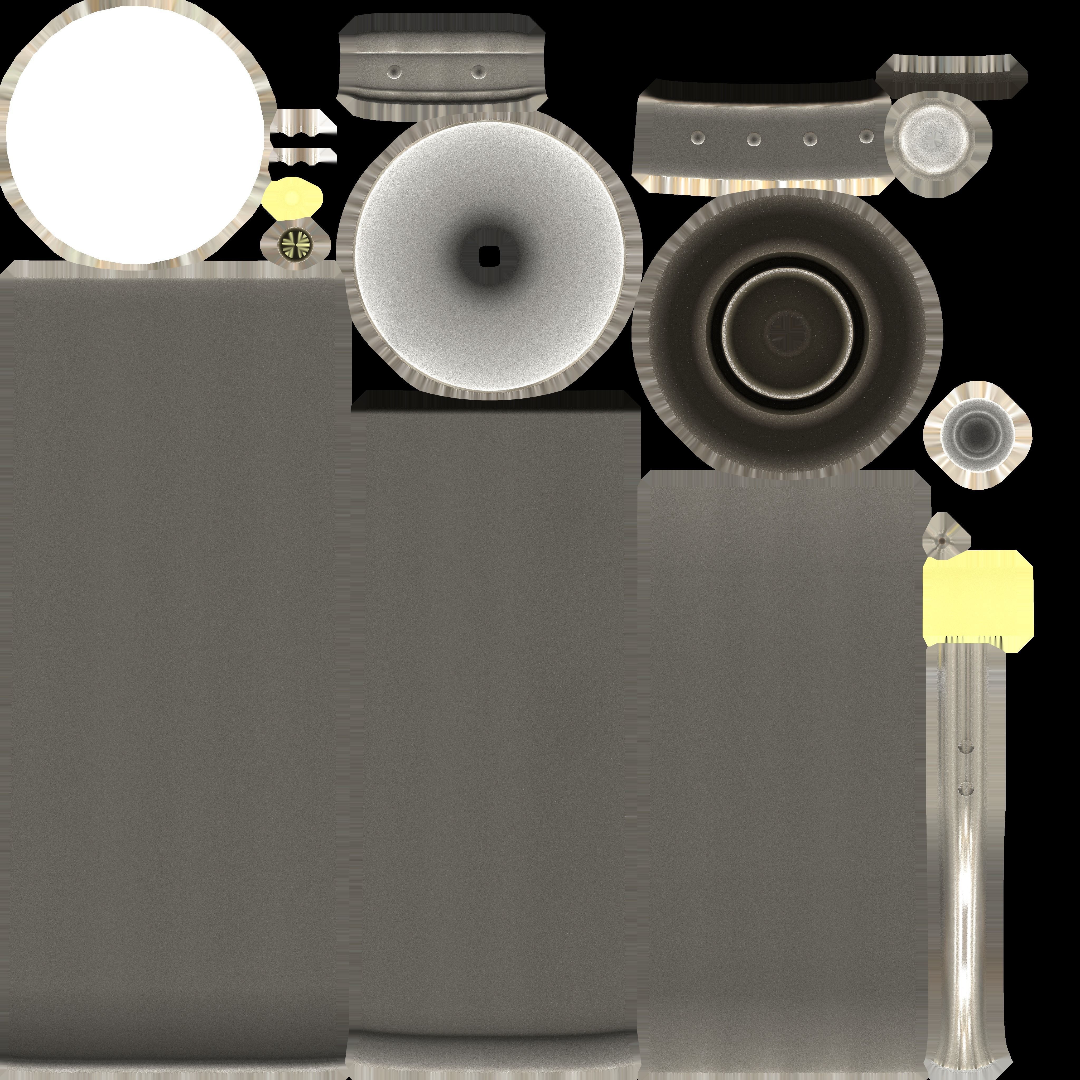 Street Light -7- Basic Version -1 Lamp- Low-poly 3D model_100