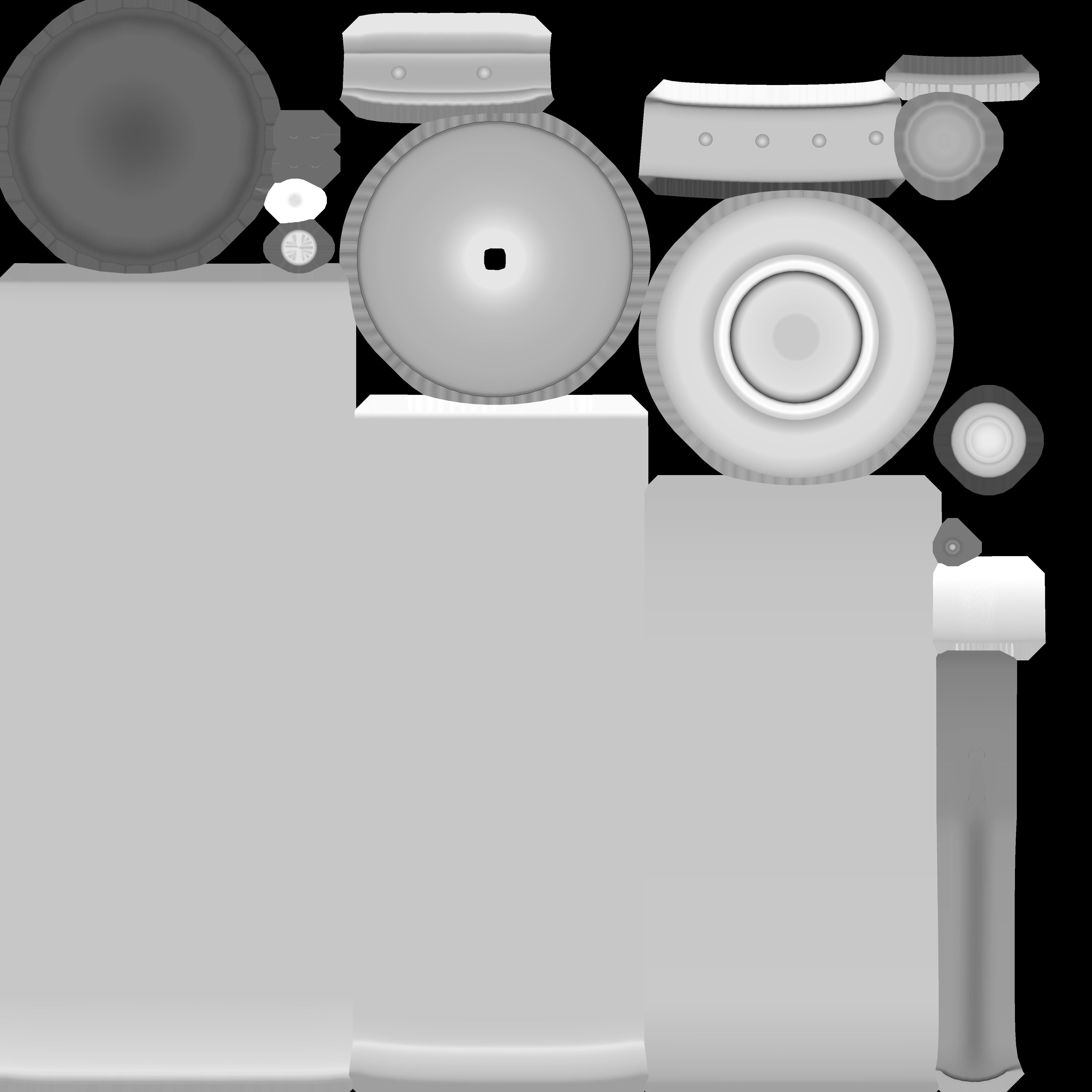 Street Light -7- Basic Version -1 Lamp- Low-poly 3D model_102