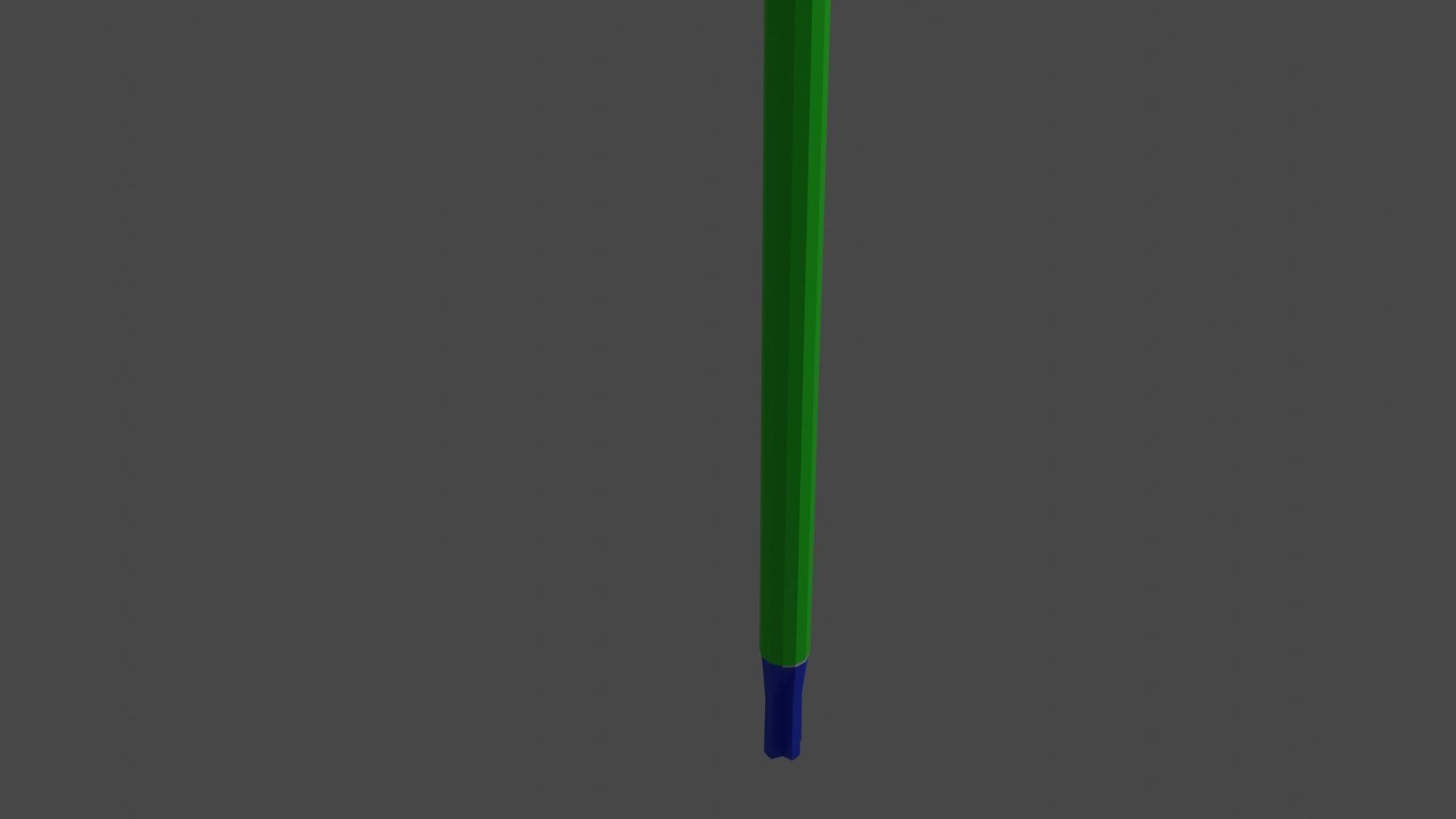 Screwdriver tool Low poly High poly Free low-poly 3D model_3