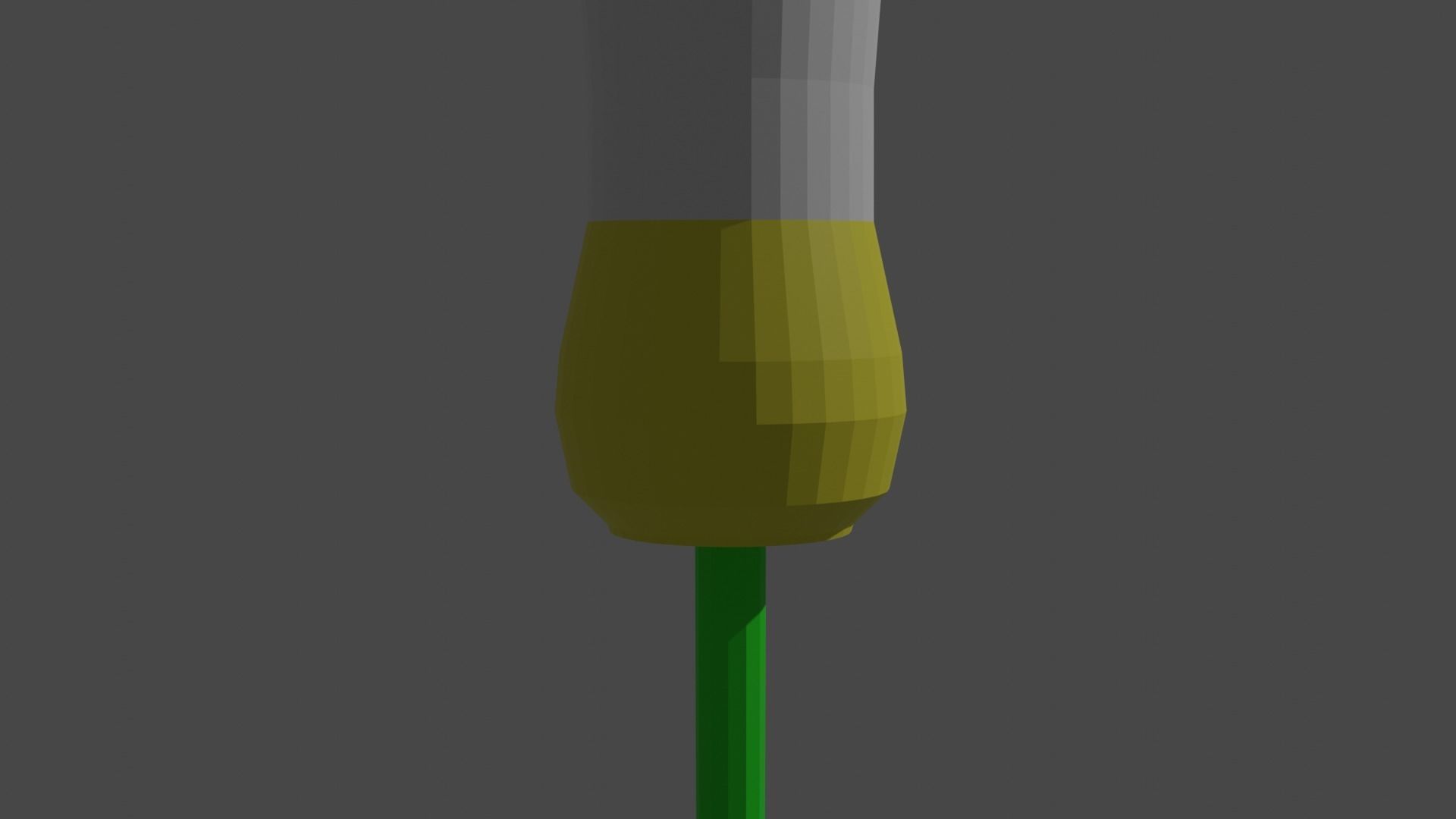 Screwdriver tool Low poly High poly Free low-poly 3D model_4