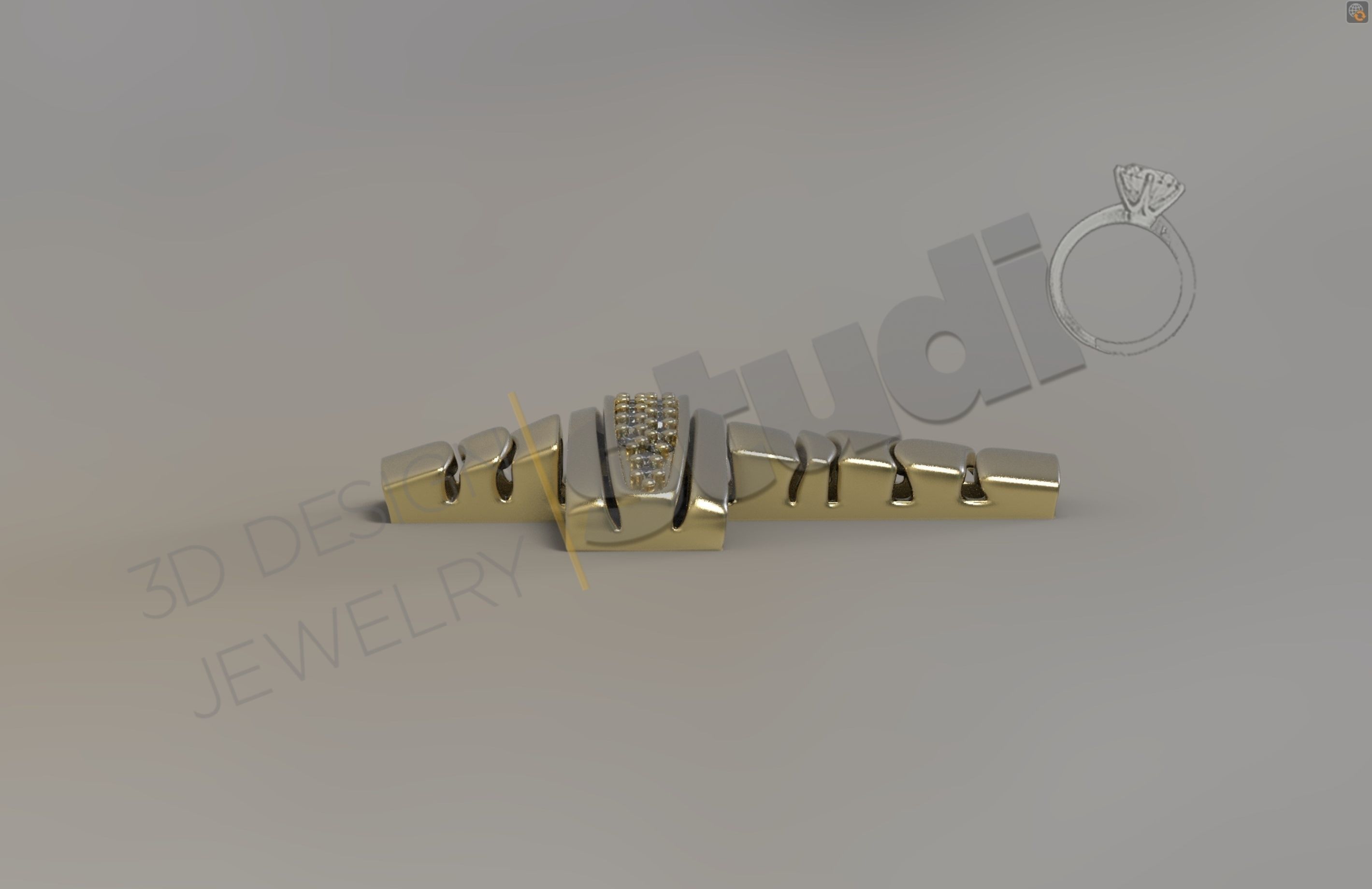 Skeleton bones cross design 3d model 3D print model_2