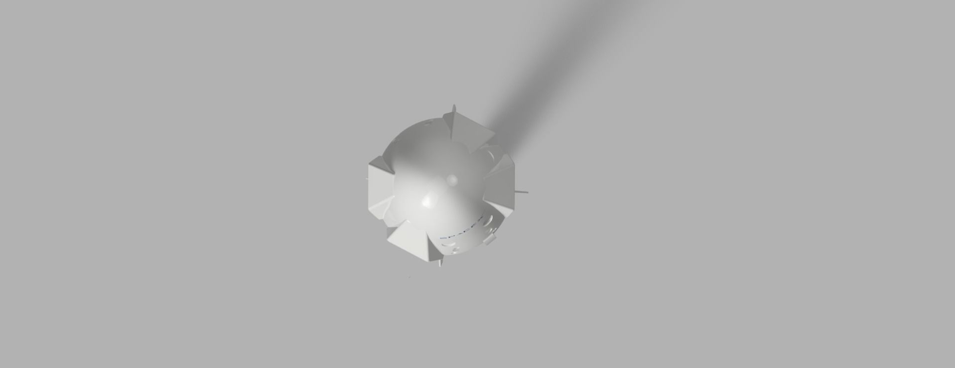 Falcon 9 rocket model Free 3D model_4