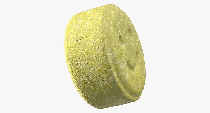 Ecstasy Pill with Smiley  3D model 6