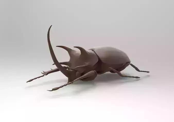Lucanus beetle 3D print model