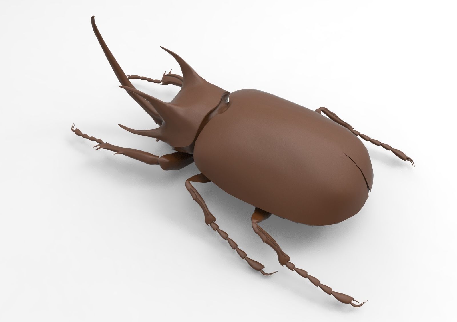 Lucanus beetle 3D print model_9