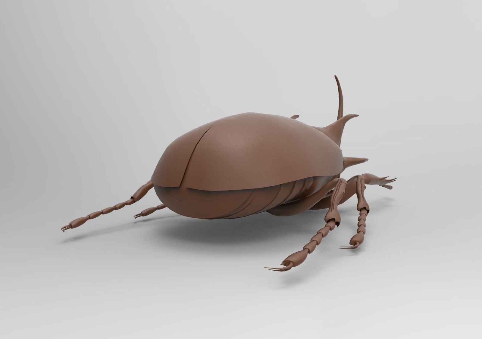 Lucanus beetle 3D print model_7
