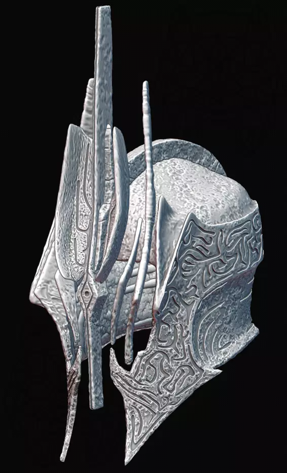 Ringwraith of Forod Helmet 3D print model_0