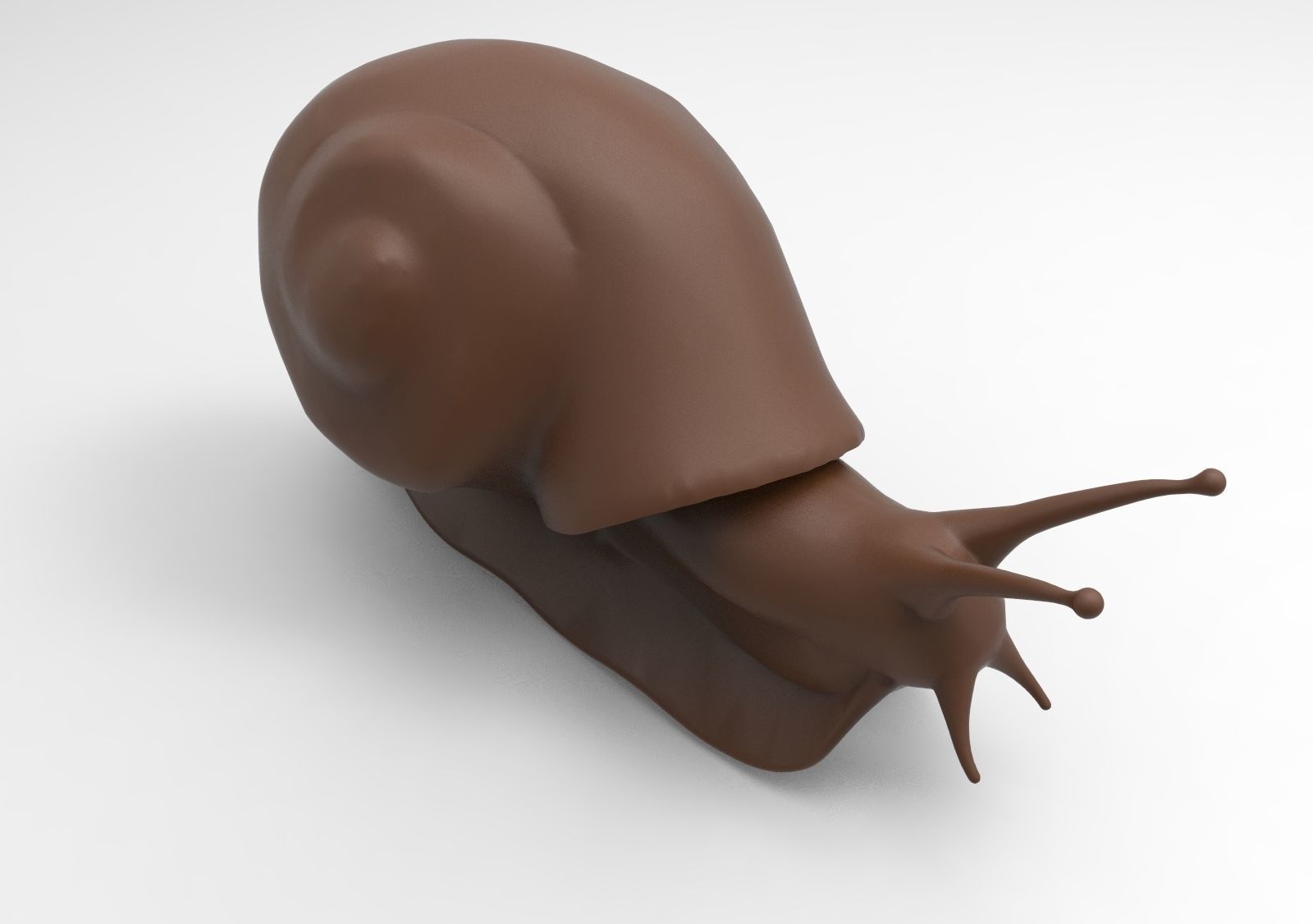Snail chocolate 3D print model_7