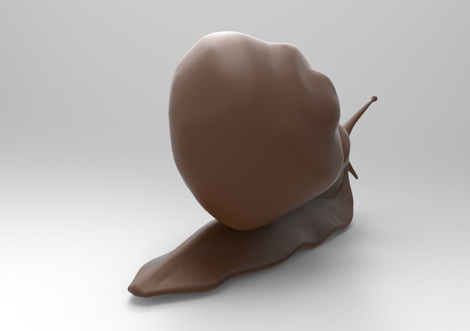 Snail chocolate 3D print model_4