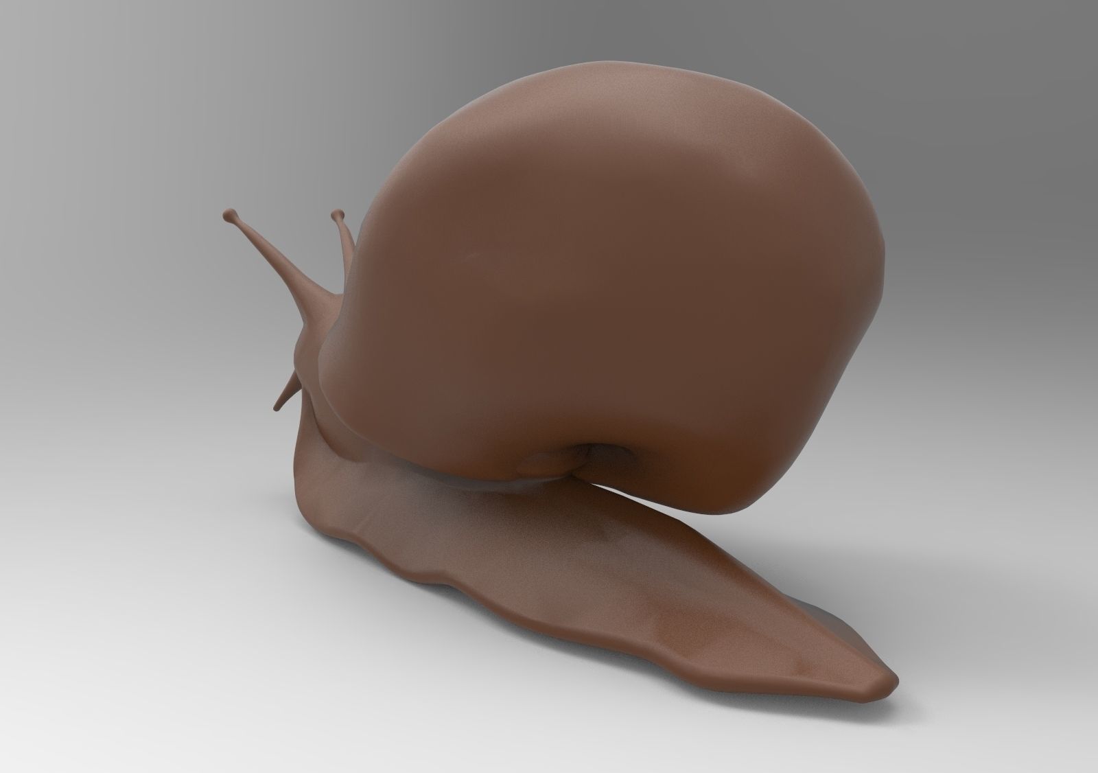 Snail chocolate 3D print model_5