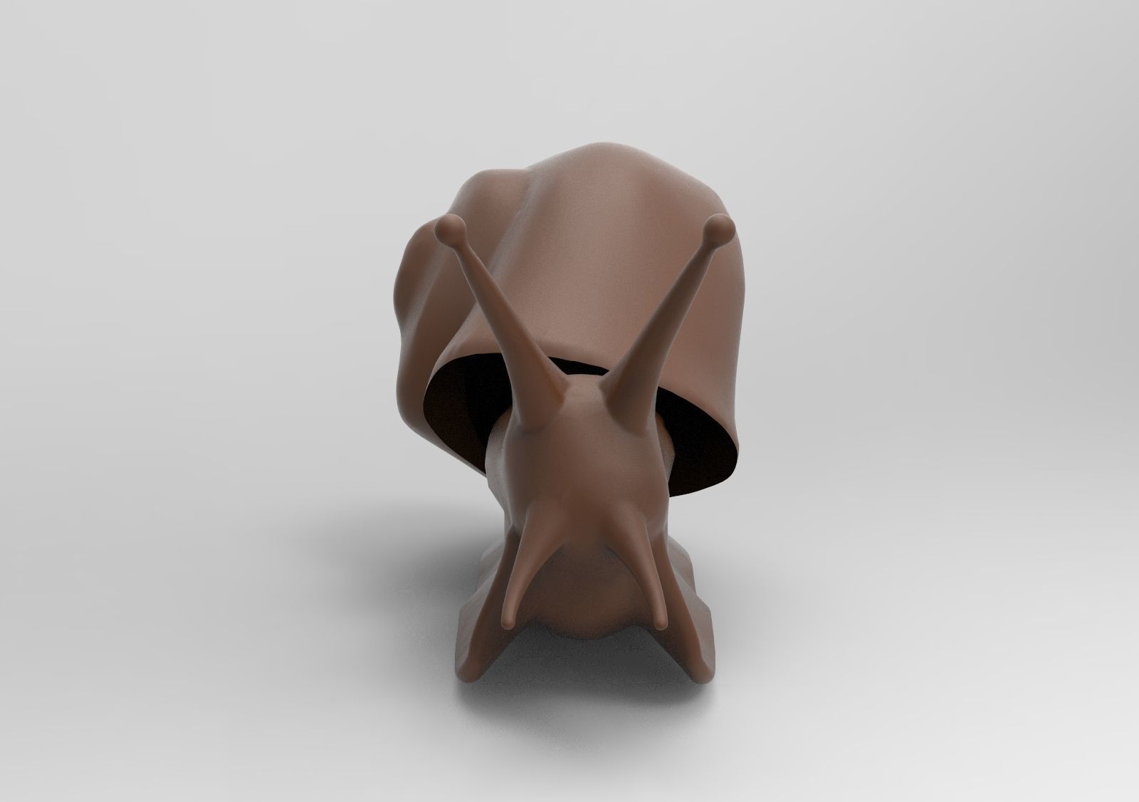 Snail chocolate 3D print model_1