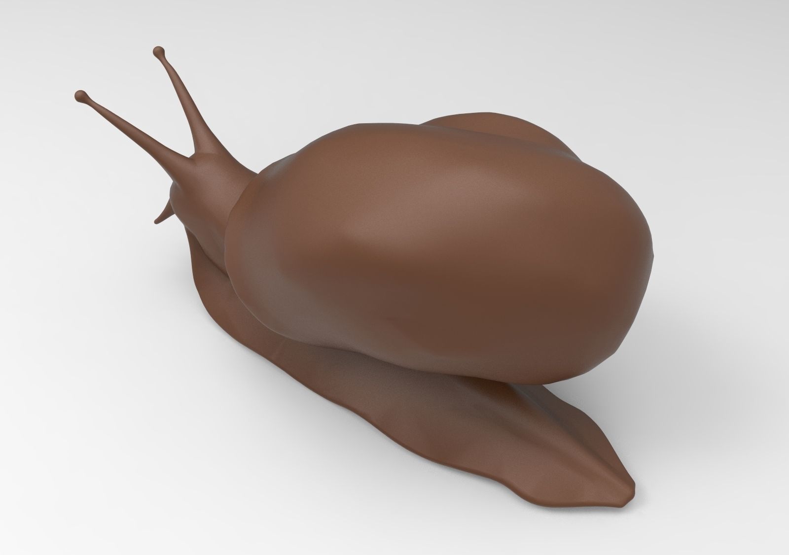 Snail chocolate 3D print model_6