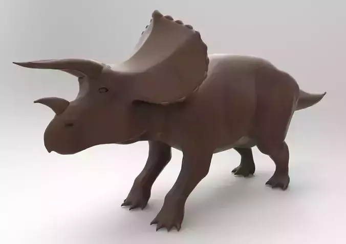 triceratops figurine