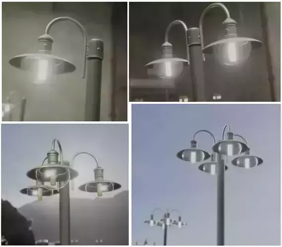 Street Light -7- Basic Version 3D Model Collection