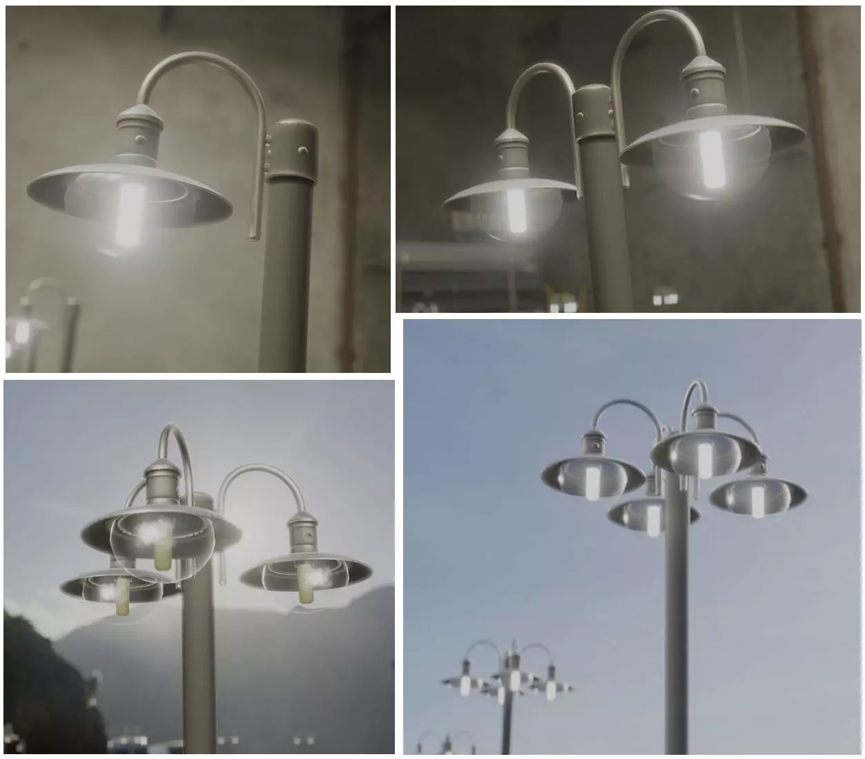 Street Light -7- Basic Version 3D Model Collection_0