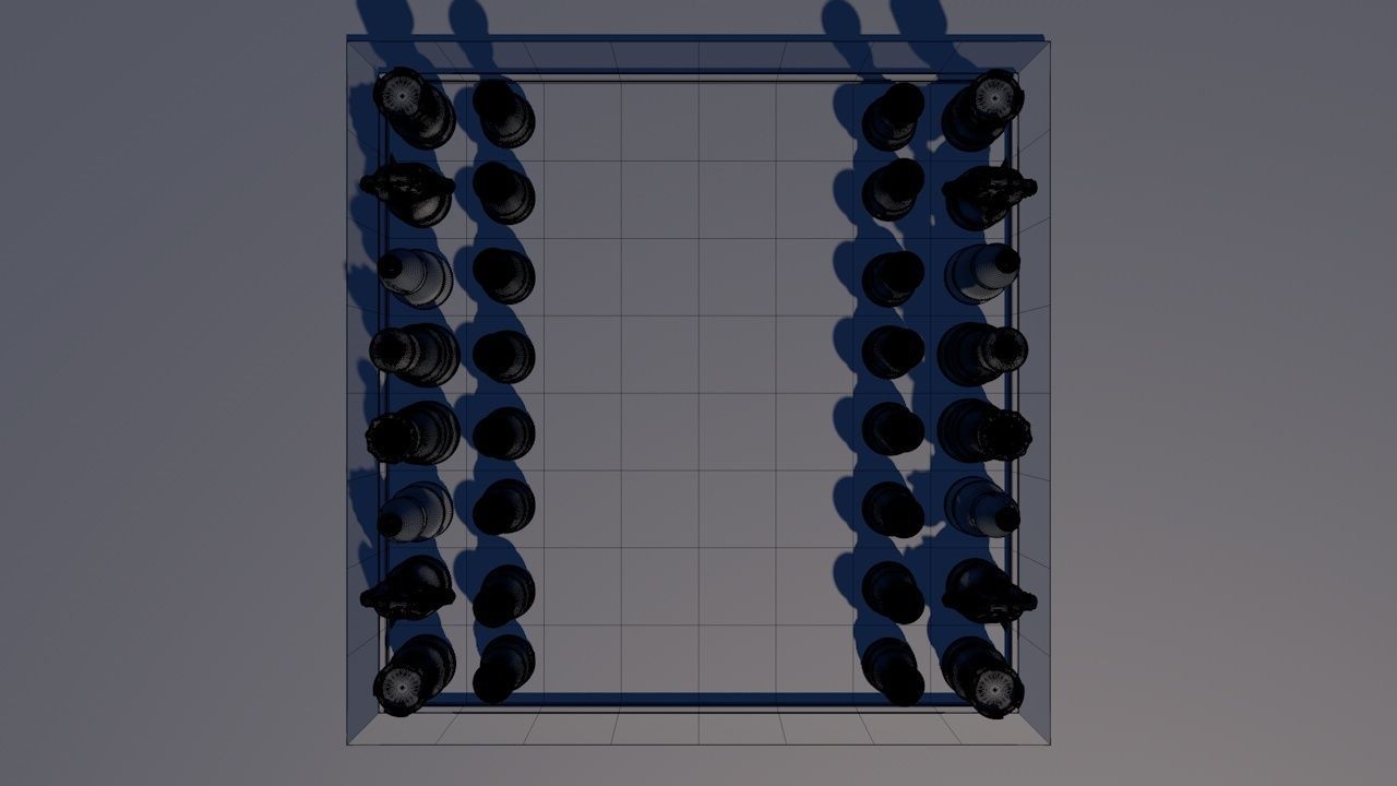 Chess Board Game Set 3D print model_17