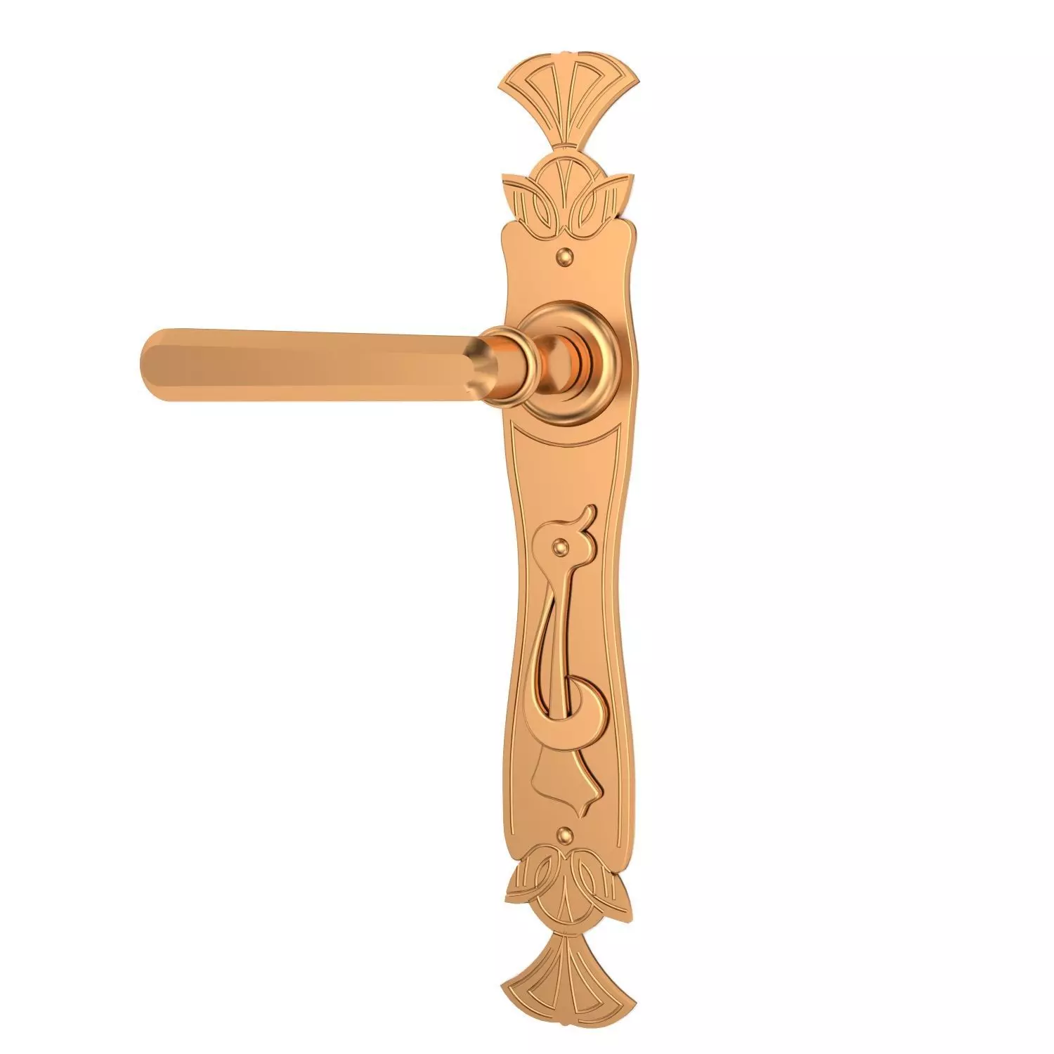 Door handle Free 3D model