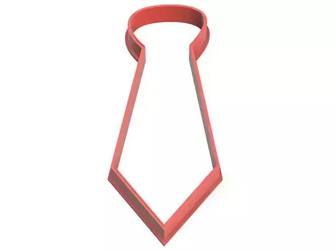 0093 Tie cookie cutter 