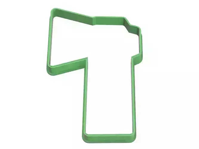 0094 Axe 2 cookie cutter