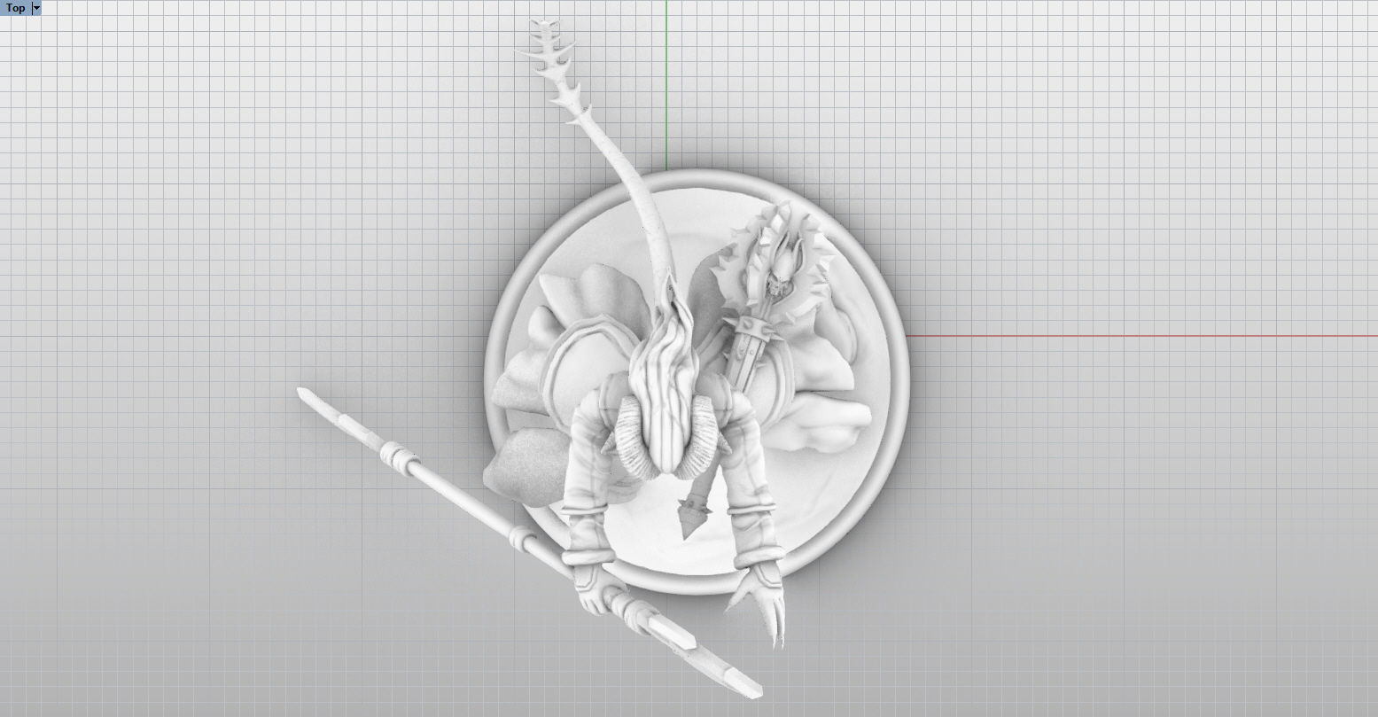 Tiefling Caster - Male 3D print model_7