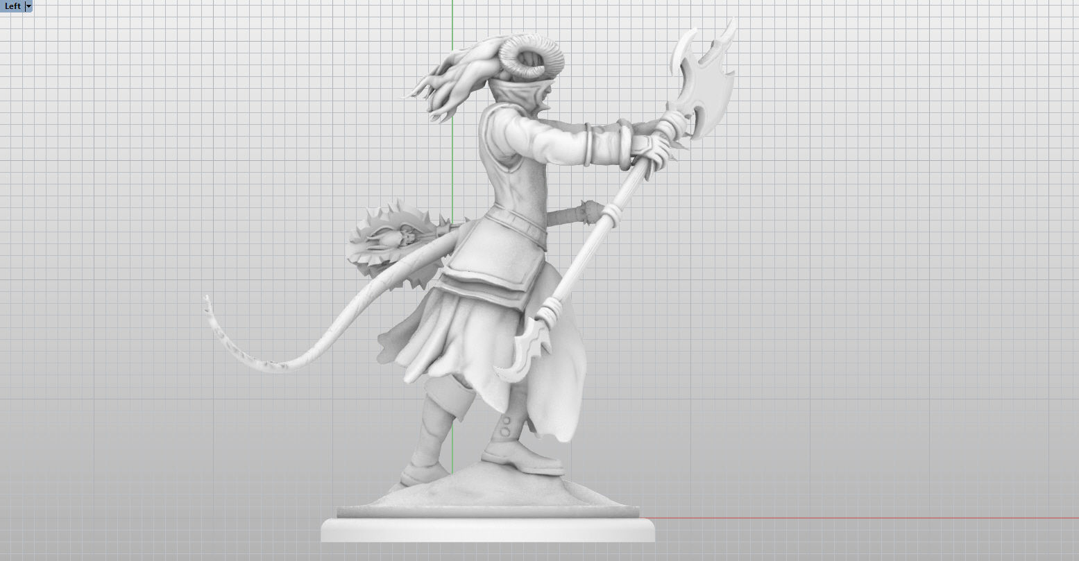Tiefling Caster - Male 3D print model_6
