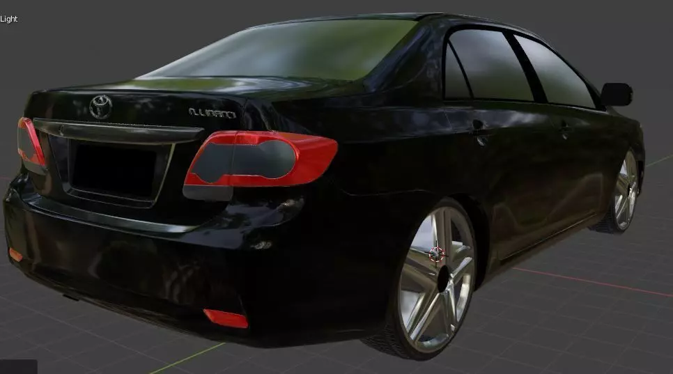Corolla 2012 3D model