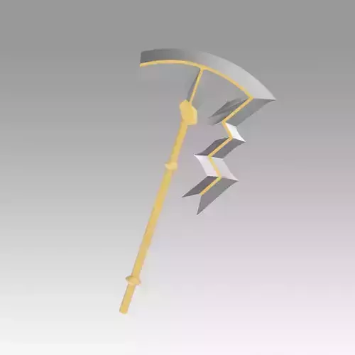 Fire Emblem Awakening Libera Riviera Axe Cosplay Weapon Prop 3D print model