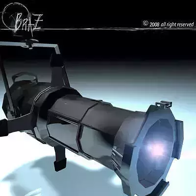 stage light - ETC 3D model