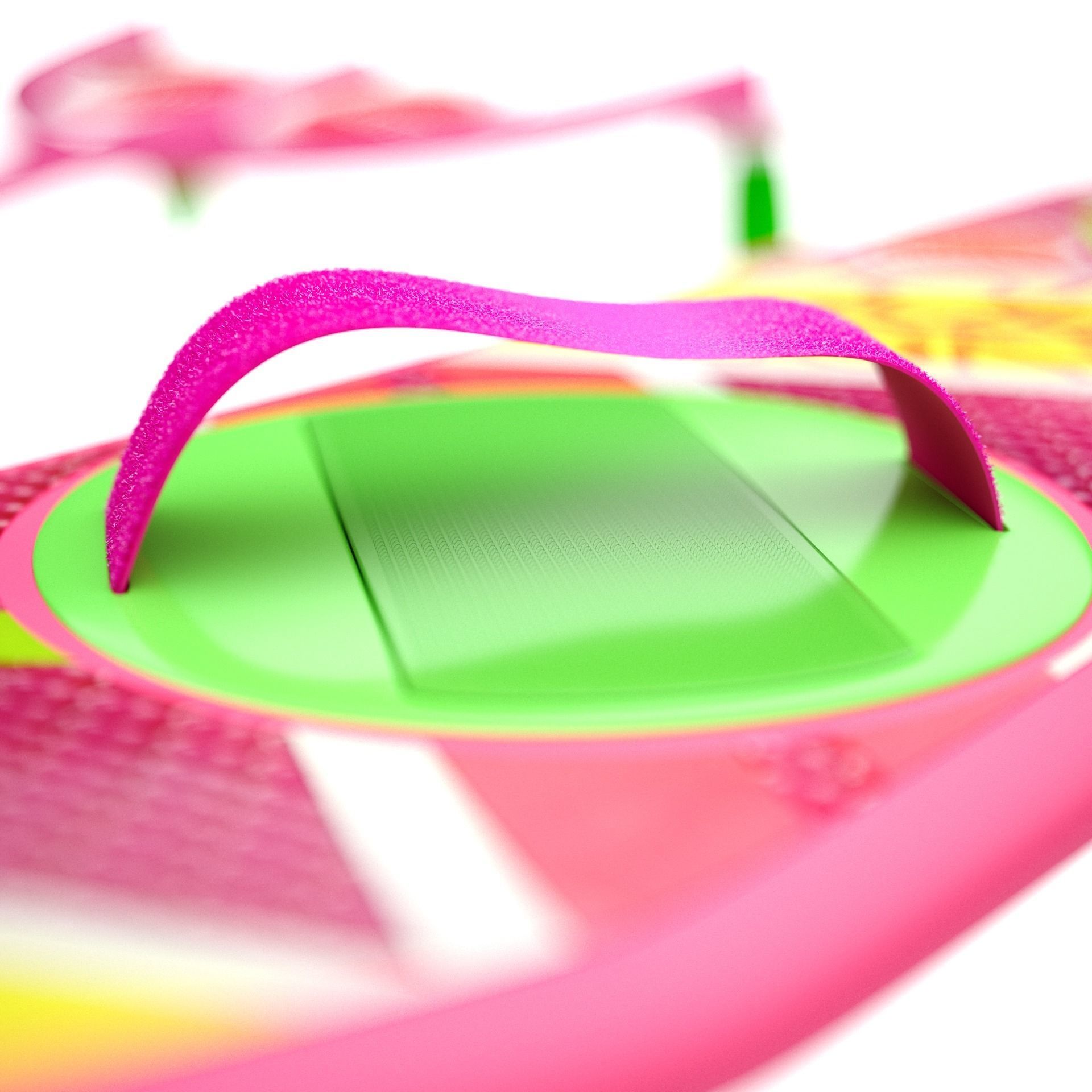 Hoverboard toy skateboard with handles 3D model_1