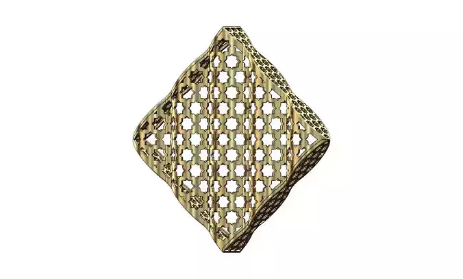 Moucharabieh box pendant