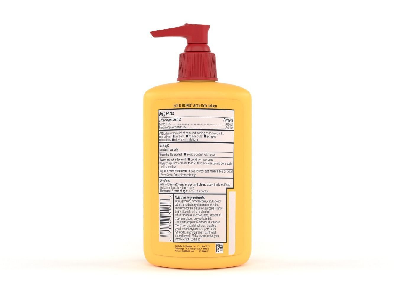 Gold Bond Medicated Original Strength Body Lotion 3D model_2