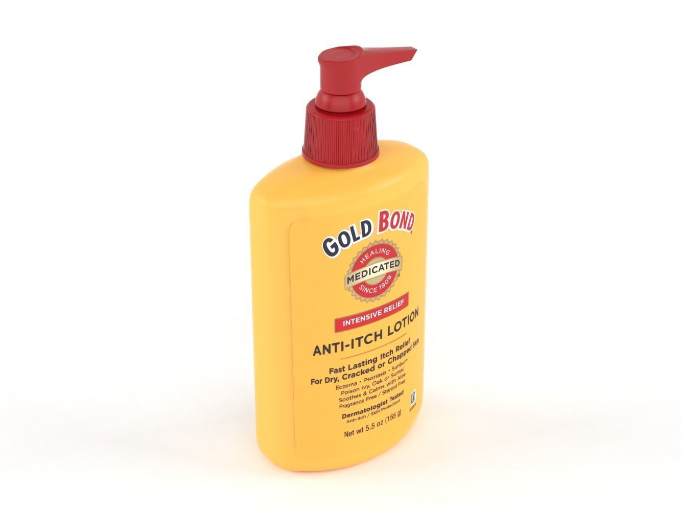 Gold Bond Medicated Original Strength Body Lotion 3D model_3