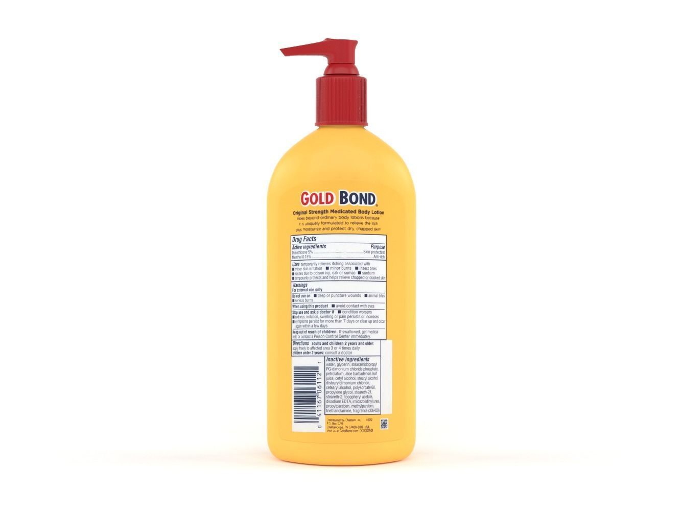 Gold Bond Medicated Original Strength Body Lotion 3D model_6