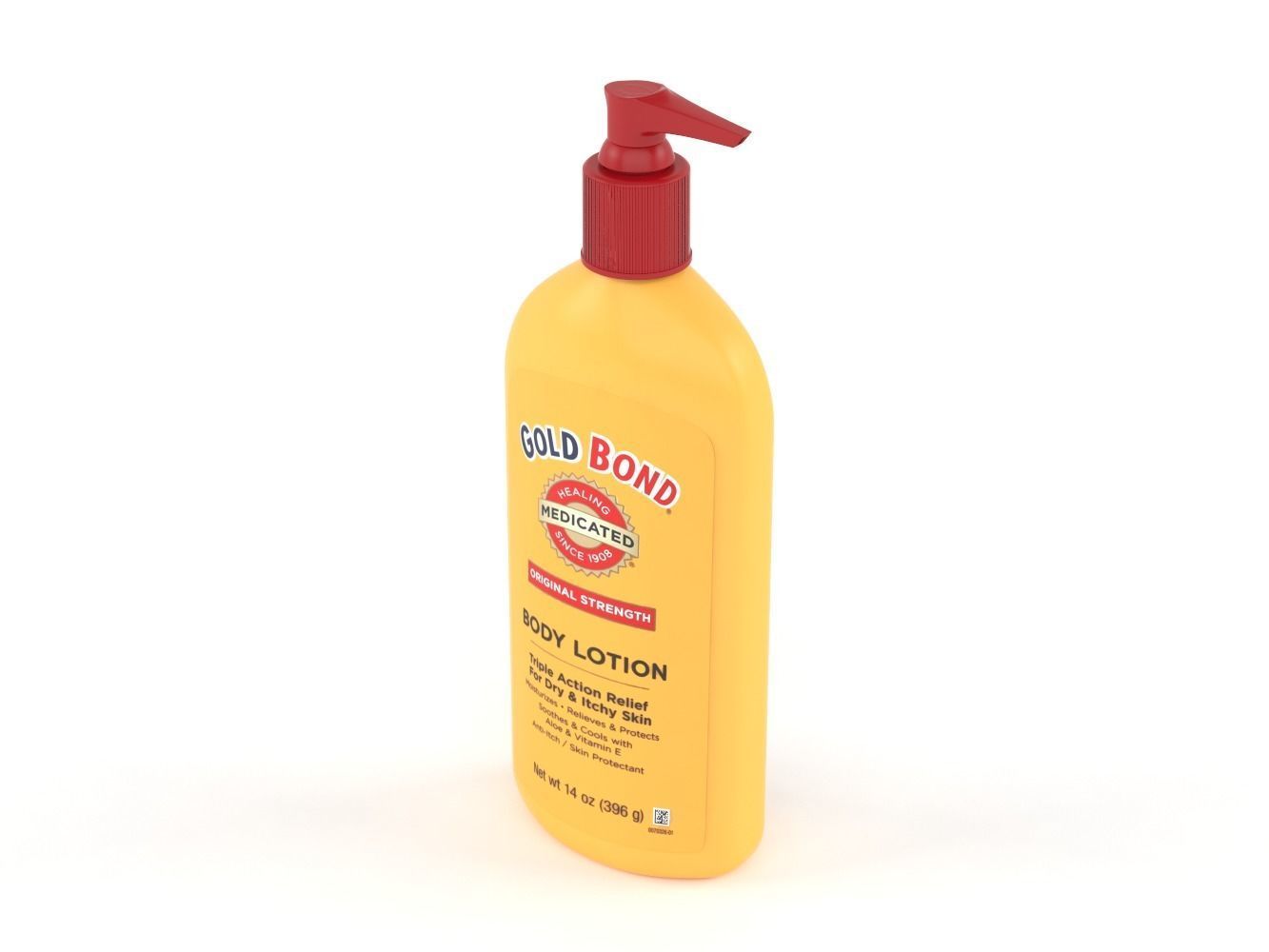 Gold Bond Medicated Original Strength Body Lotion 3D model_8