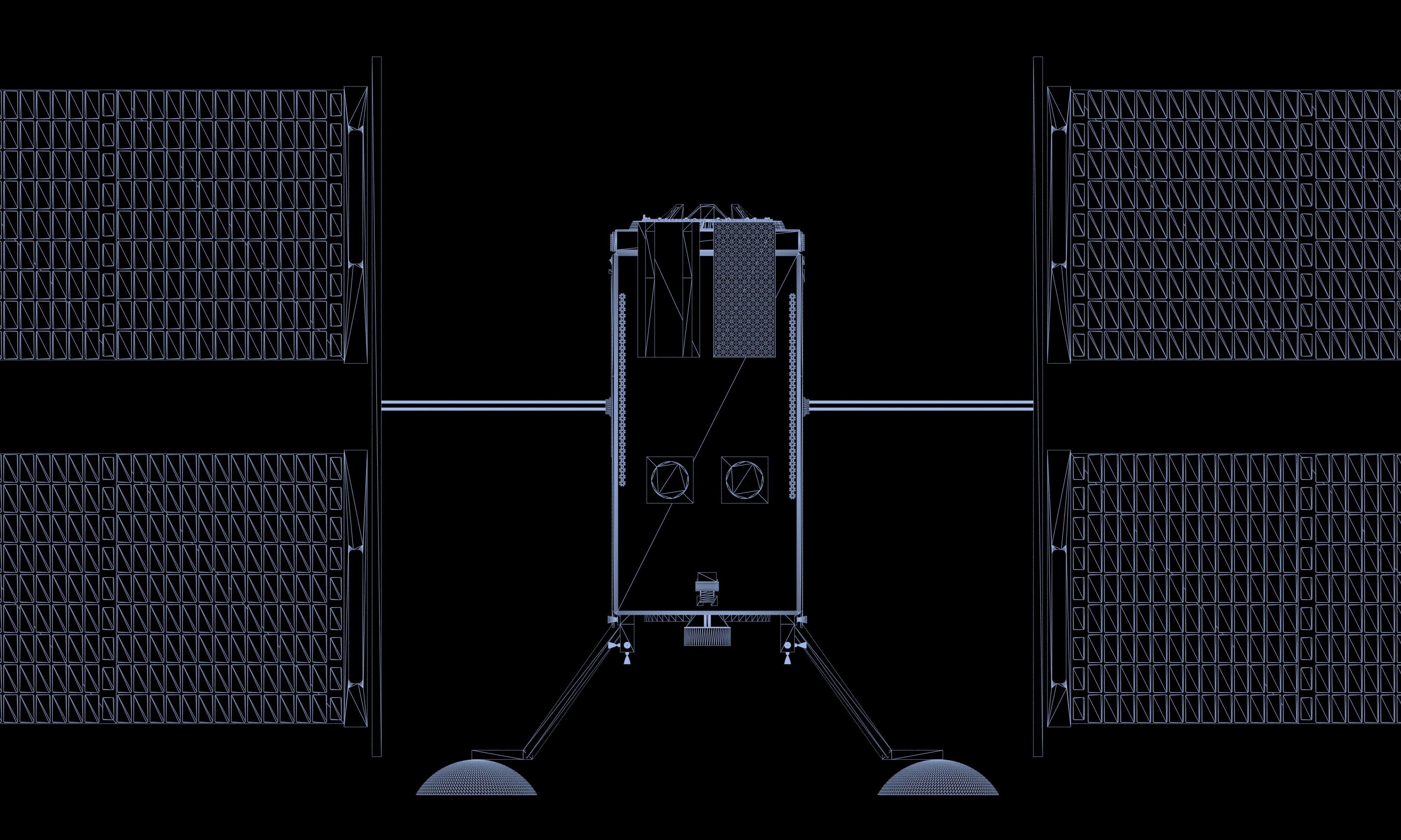 Maxar Power and Propulsion Element 3D model_8