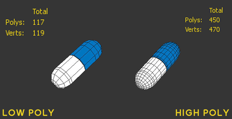 Medicine Pills Package Low-poly 3D model_9