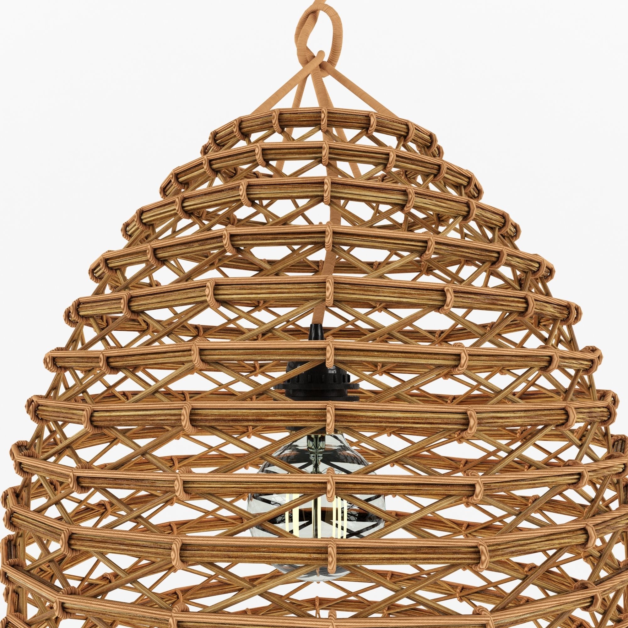 Bamboo Lamp 7 3D model_1
